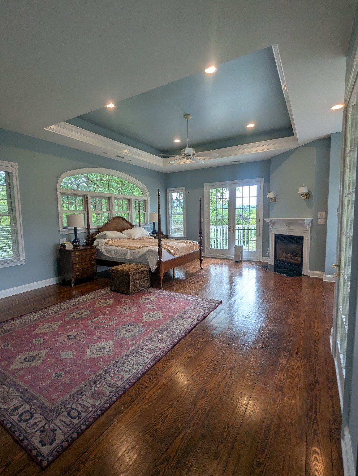 Finished Malvern master bedroom painting project